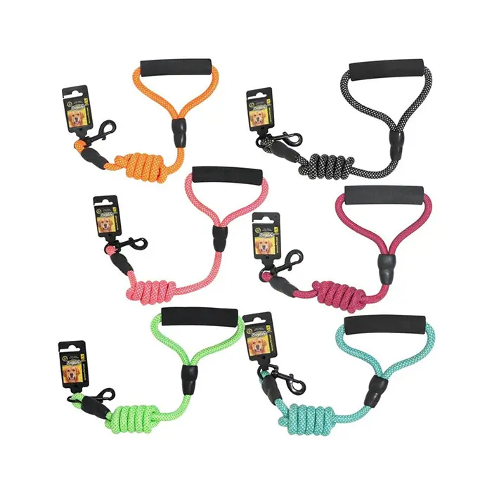 DOGLIFE Soft Tutmalı Fitil Köpek Gezdirme Kayışı 120cm-8mm