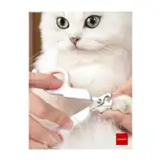 Pakeway Q Serisi Düz Başlı Kedi Tırnak Makası Pembe 3