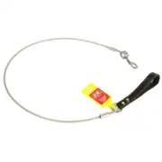 Flip Deri Tutmalı Çelik Halat Köpek Gezdirme 5mm-120cm 1