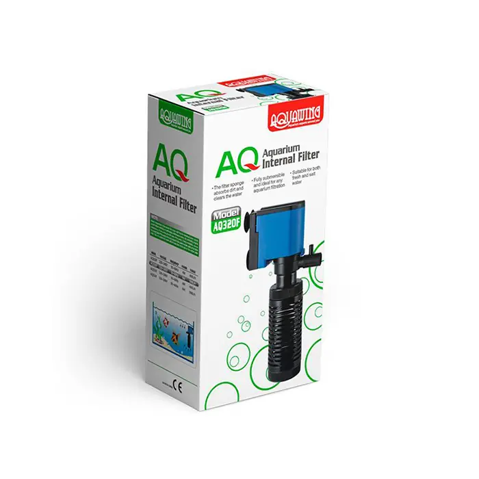 Aquawing Akvaryum İç Filtre 6W 500L/H AQ320F