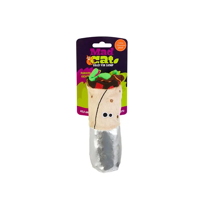 Mad Cat Big Purrito Kicker Kedi Otlu ve Matatabili Kedi Oyuncağı