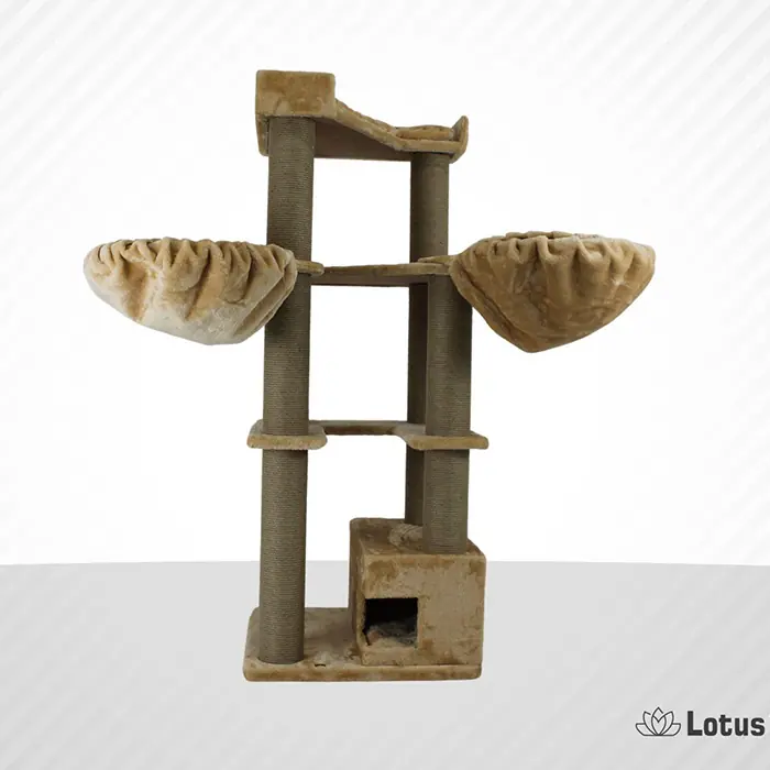 Lotus Lüksemburg Bal Rengi Kedi Tırmalama