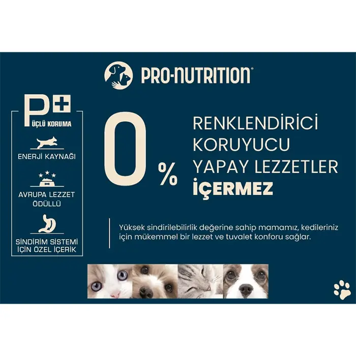 Pro Nutrition Prestige Adult Yetişkin Tavuklu ve Sebzeli Kedi Maması 10kg