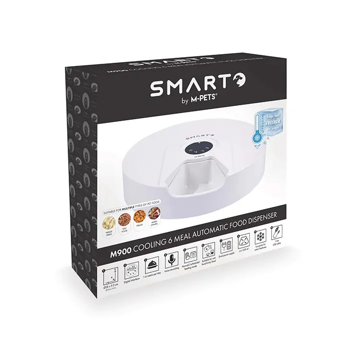 M-Pets Smarto M900 Soğutuculu Otomatik Mama Kabı