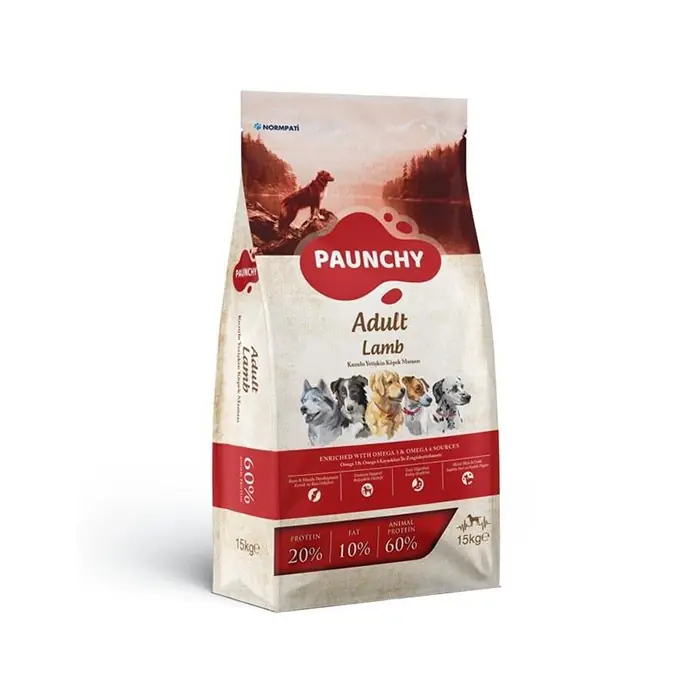 Paunchy Kuzu Etli Yetişkin Köpek Maması 15KG