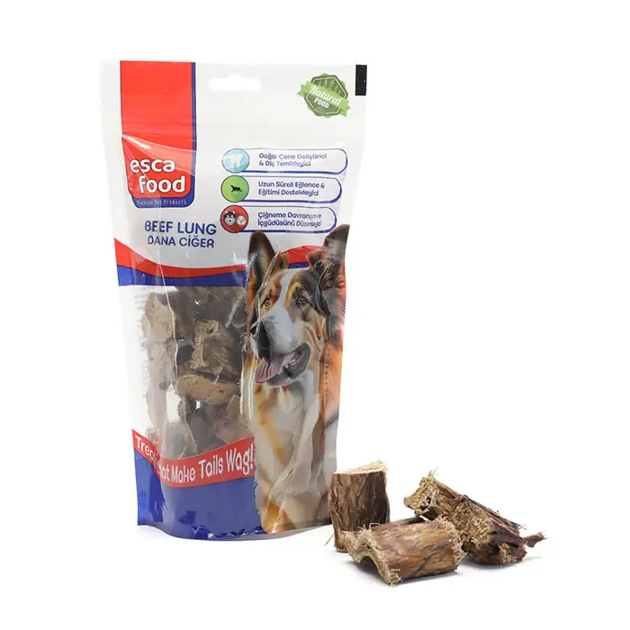 Esca Kurutulmuş Dana Akciğer Organik Köpek Ödülü 100gr