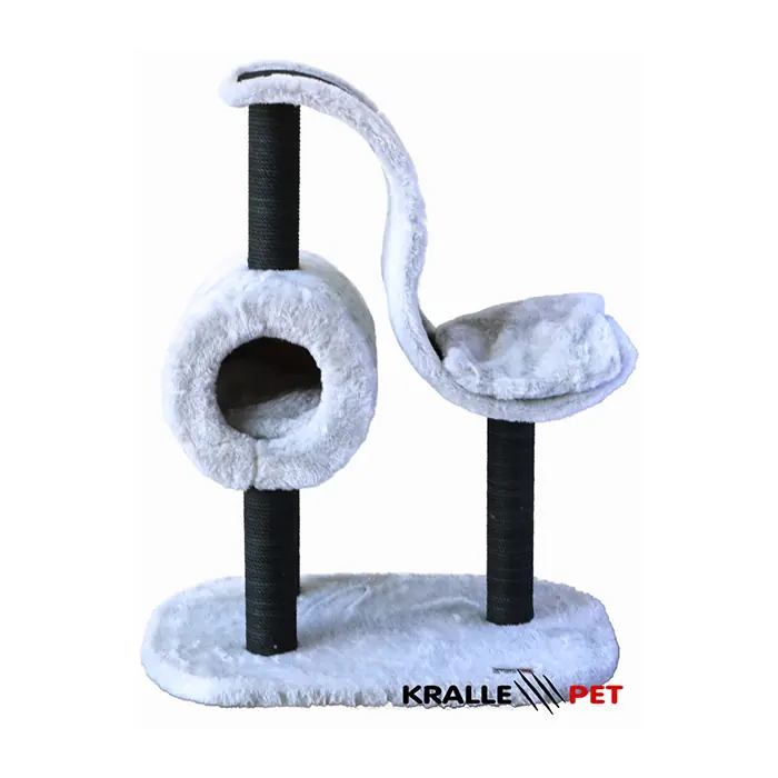 Kralle Yuvalı ve Şekilli Kedi Tırmalama 1042model Açık Gri