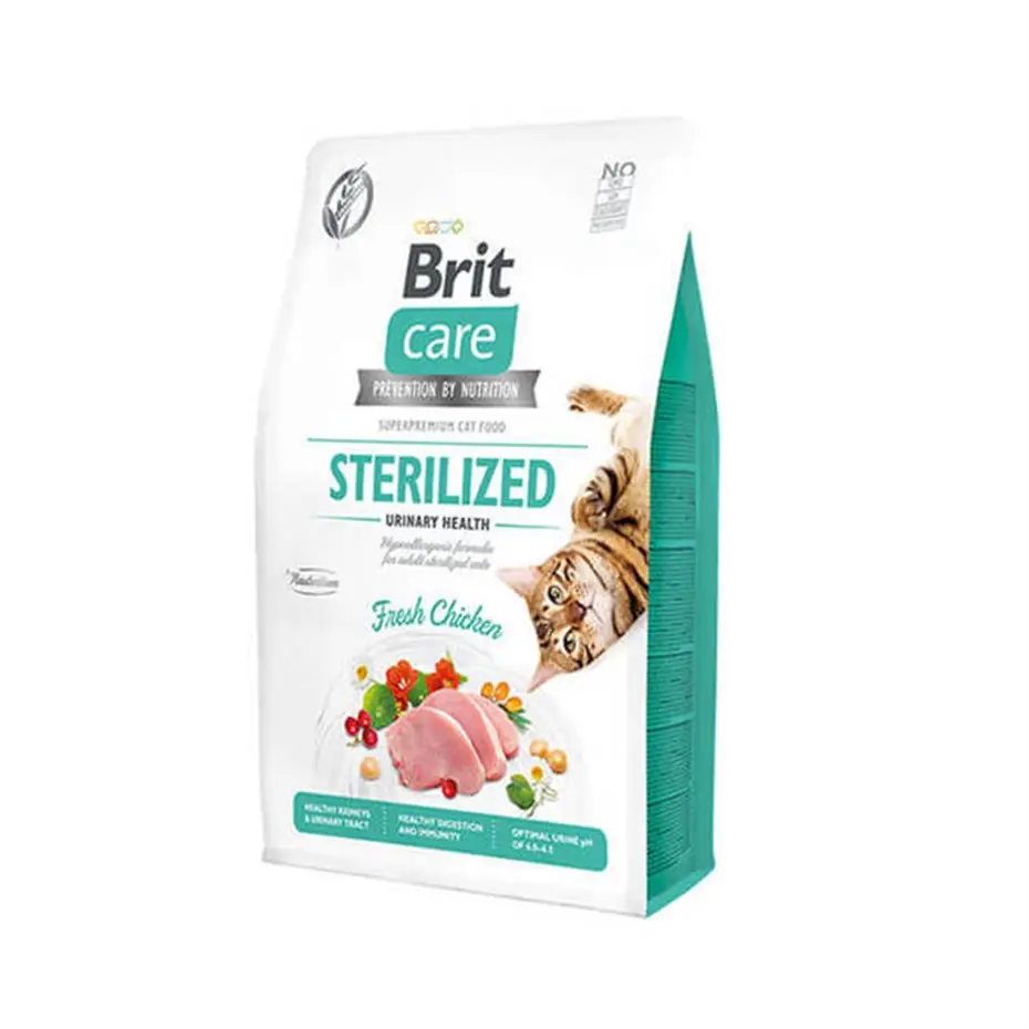 Brit Care Sterilised Tavuk Etli Tahılsız Kısırlaştırılmış Kedi Maması 2 Kg