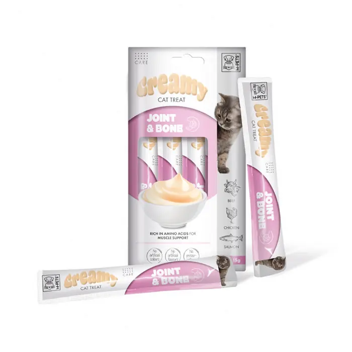 M-Pets Joint-Bone Kas Yapısı Destekleyici Krema Kedi Ödülü 4x15gr