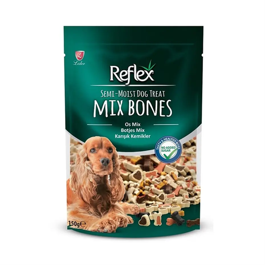 Reflex Mix Bones Yarı Islak Köpek Ödülü 150 Gr