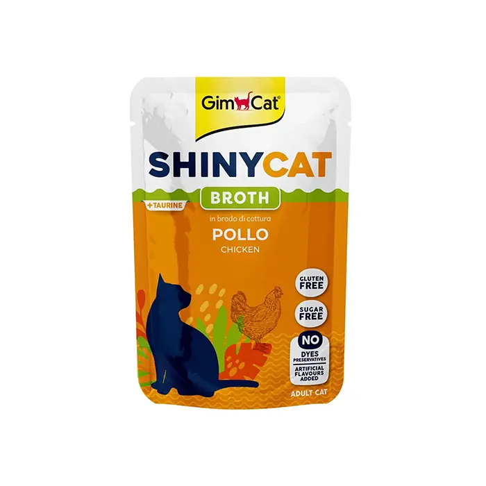 Gimcat Shinycat Pouch Tavuk Etli Yaş Kedi Maması 70gr