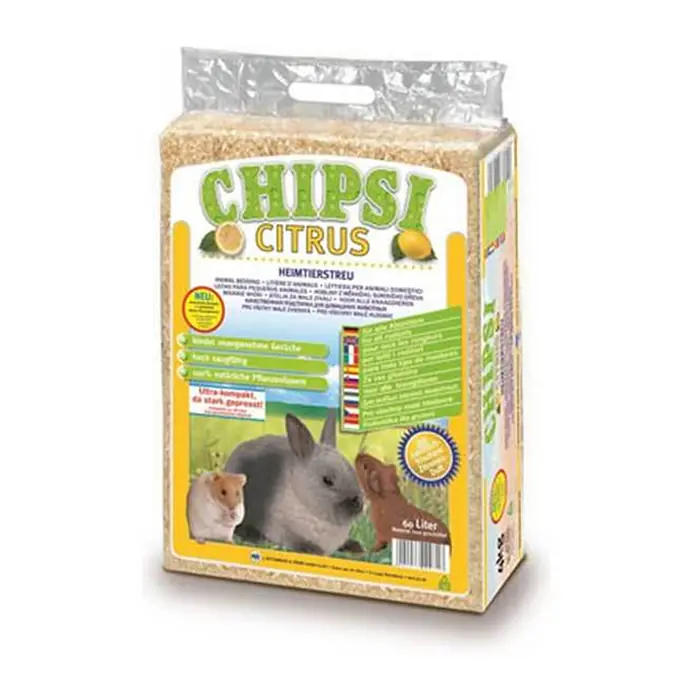 Chipsi Limonlu Kemirgen Talaşı 60Lt