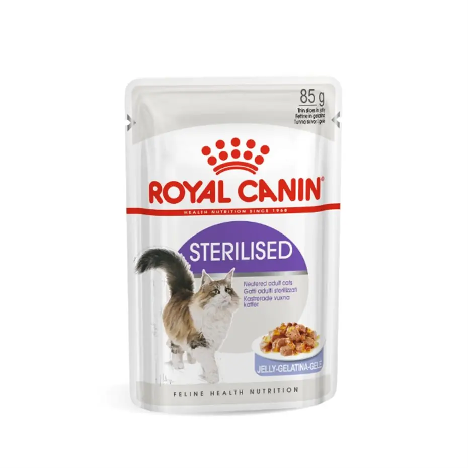 Royal Canin Jelly Sterilised Kısırlaştırılmış Yaş Kedi Maması 85 gr