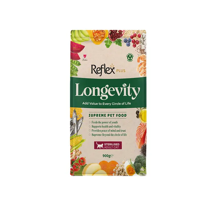 Reflex Plus Longevity Hipoalerjenik Kısırlaştırılmış Kedi Maması 900 Gr