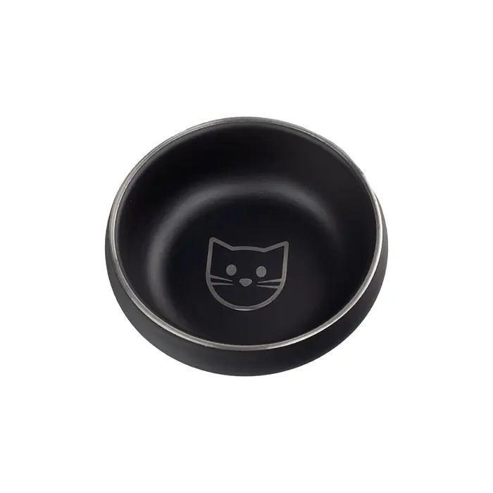 Oripet Dwbl Kedi Lazer İşlemeli Mama Su Kabı 16cm