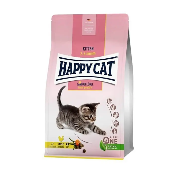 Happy Cat Kitten Land Tavuklu Yavru Kedi Maması 1,3kg