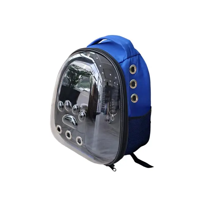 Pet Pretty Eco Astronot Kedi Taşıma Çantası Mavi