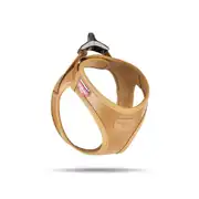 Curli Apple Leather Elma Liflerinden Yapılmış Bitkisel Deri Köpek Tasması Kahverengi Medium 1