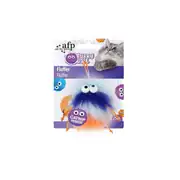 AFP Furry Ball-Fluffer Catnipli - Turuncu Kedi Oyuncağı 15x8x3,5 cm 1