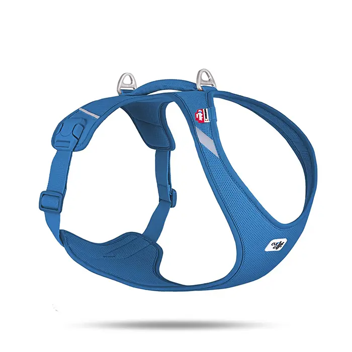Curli Belka Harness Air-Mesh Köpek Göğüs Tasması Mavi 2XLarge