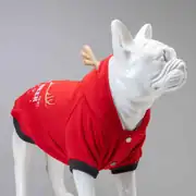 Lindo Club North Deer Küçük ve Orta Irk Köpek Kırmızı Sweatshirt 1