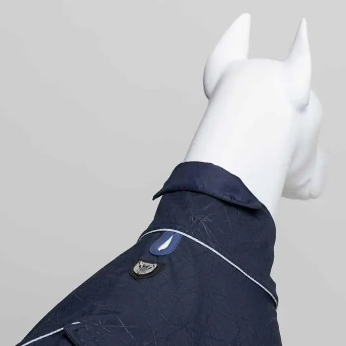 Lindo Softshell Magnetic Navy Küçük,Orta ve Büyük Irk Köpek Yağmurluğu