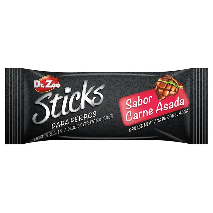 Dr.Zoo Mini Sticks Izgara Etli Köpek Ödülü 130 Gr 10x13Gr