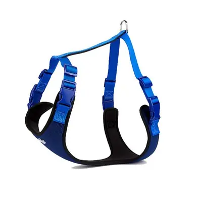 Doggie Havalı Ped Dokuma Göğüs Tasması XXLarge 70-95 Cm Royal Blue