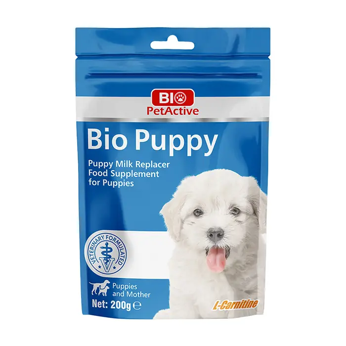 Pet Active Puppy Milk Powder Yavru Köpekler için Süt Tozu 200gr