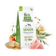 Brit Sustainable Senior Tavuklu ve Böcek Proteinli Yaşlı Köpek Maması 12 Kg 1