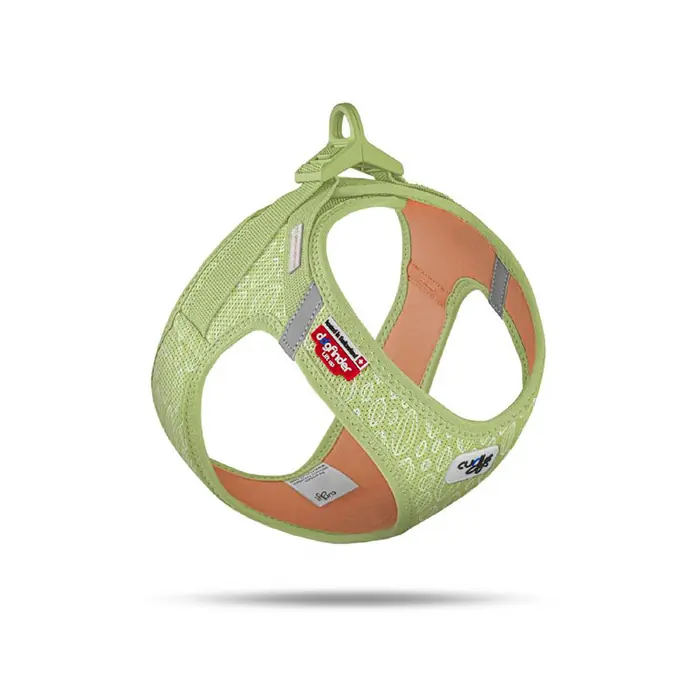 Curli Vest Harness Air-Mesh GuacamoleKöpek Göğüs Tasması Large