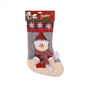 M-PETS Christmas Stocking Snowman Köpek Oyuncağı 1