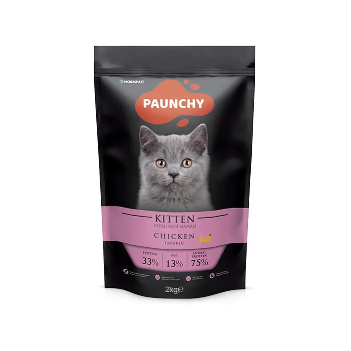 Paunchy Tavuklu Yavru Kedi Maması 2 kg