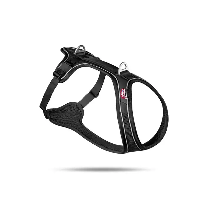 Curli Belka Comfort Harness Köpek Göğüs Tasması Siyah Xsmall
