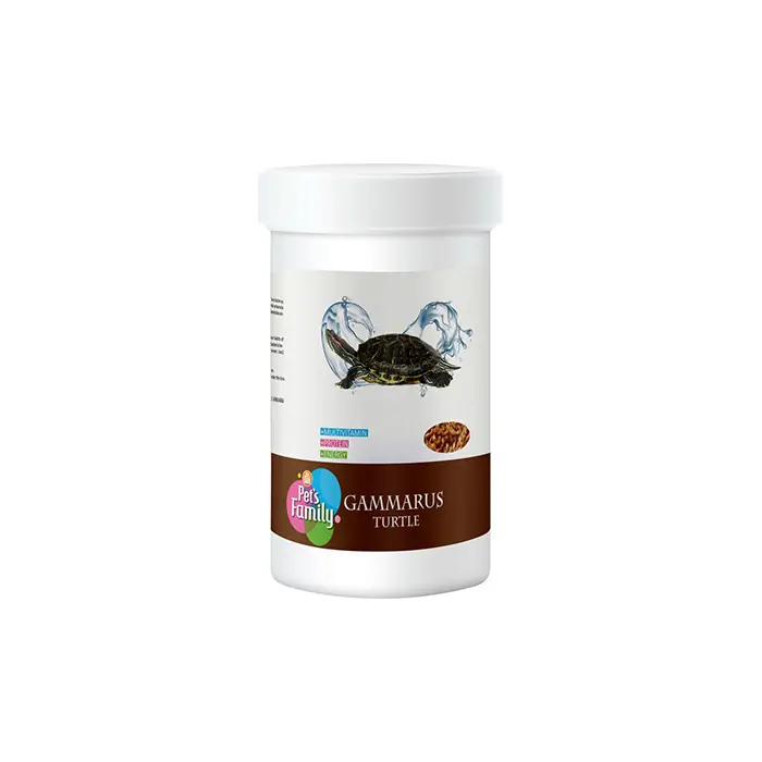 Pets Family Gammarus Kaplumbağa Yemi 250ml 30gr