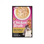 CIAO Broth Tavuk Sulu ve Somonlu Kedi Çorbası 50gr 1