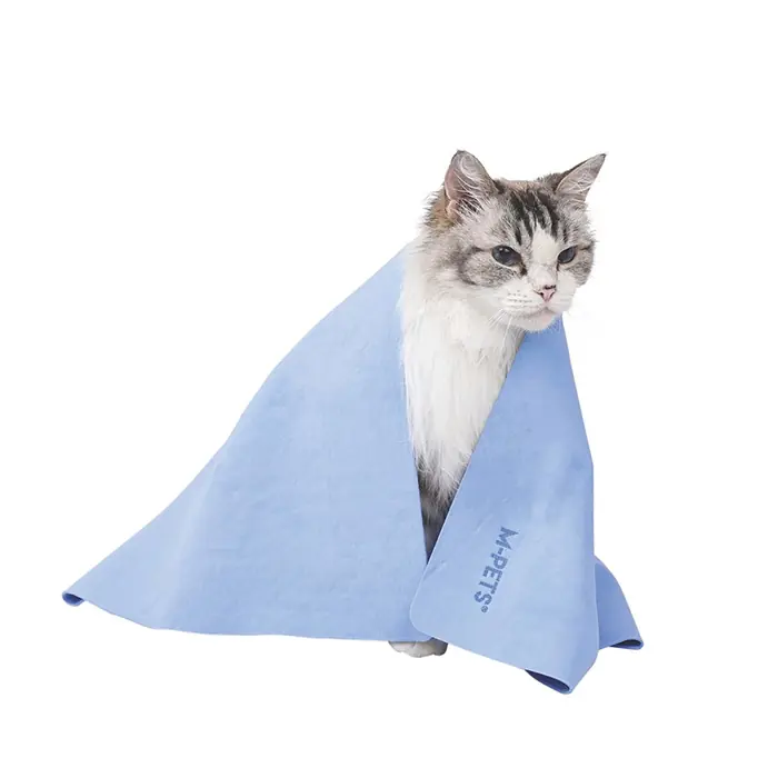 M-Pets Bathtime Kedi ve Köpekler İçin Hızlı Kuruyan Havlu