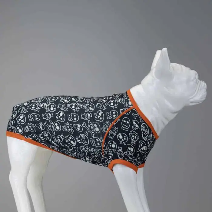 Lindo Funny Skull Tshirt - Köpek Tişörtü