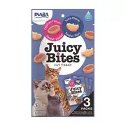 INABA Juicy Bites Tavuklu ve Ton Balıklı Kedi Ödül Maması 3x11,3gr 1