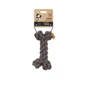 M-PETS COTO Kemik Şekilli Örgü Köpek Oyuncağı 19cm 1