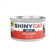 Gimcat New Shinycat Jelly Somon Balıklı Kedi Konservesi 70gr 1