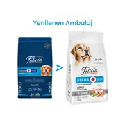 Felicia Az Tahıllı Yetişkin Somonlu Medium Large Breed HypoAllergenic Köpek Maması 3 Kg 1