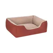 Pet Comfort Bravo Duo Köpek Yatağı Tarçıni-Bej Large 90x70cm 2