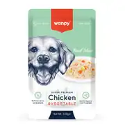 Wanpy Pouch Tavuk Etli ve Sebzeli Yaş Köpek Maması 100gr 1