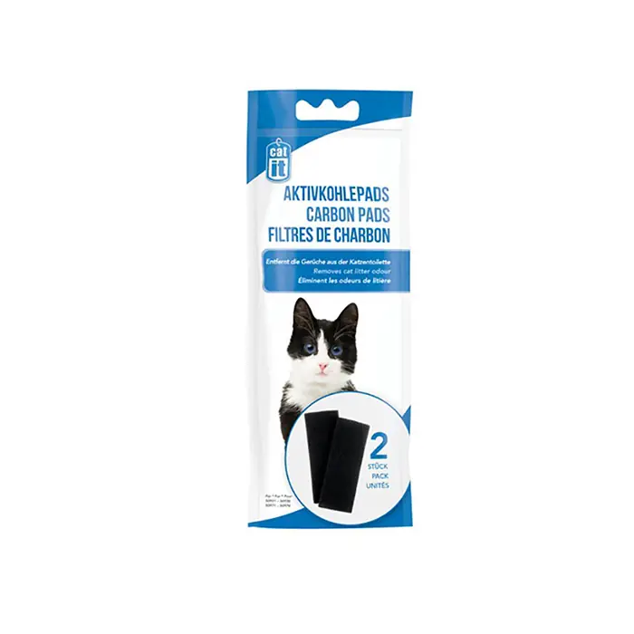 Catit Kedi Tuvaleti Yedek Karbon Pedi 2li