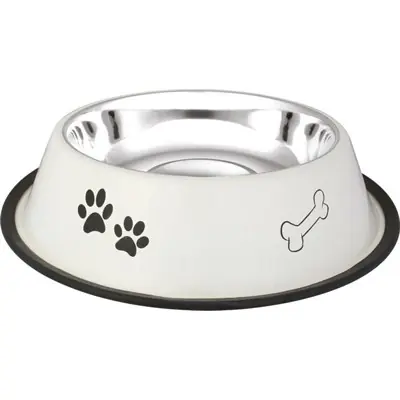 Oripet Desenli Çelik Mama Kabı 16 Oz