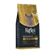 Reflex Plus Hypoallergenic Kitten British Shorthair Özel Irk Yavru Kedi Maması 1,5 Kg 1