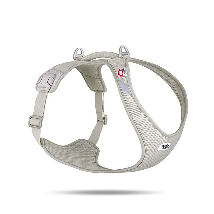 Curli Belka Harness Air-Mesh Köpek Göğüs Tasması Light-Tan 2XLarge