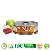 N&D Balkabak Geyik Tahılsız Yetişkin Kedi Konservesi 80g 1