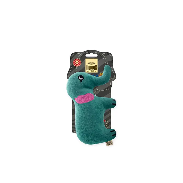 Doggie Peluş Fil Köpek Oyuncağı 15cm